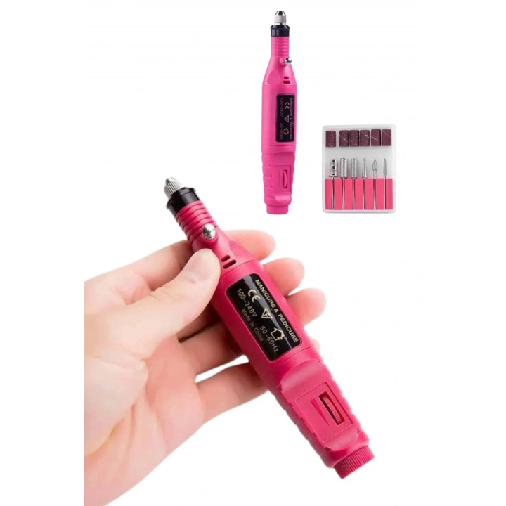 BFS Elektrikli Profesyonel Manikür Pedikür Seti Değiştirilebilir Başlık Seçeneği