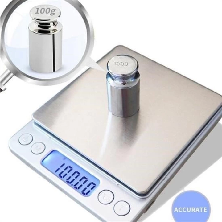 BFS  Elektronik 3 kg Kapasiteli Dijital Hassas Kantar Mutfak Tartısı Terazi