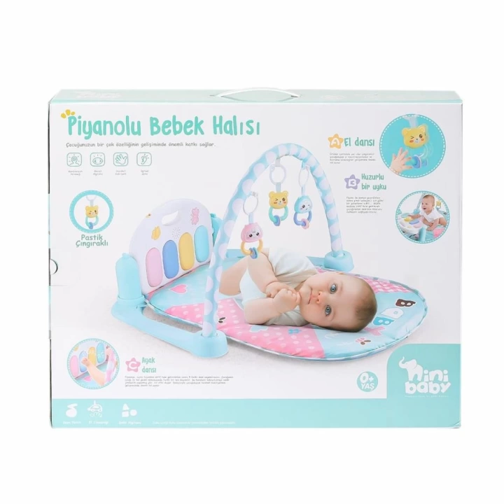BFS   ER-111 Pianolu Bebek Halısı -Erdem Oyuncak