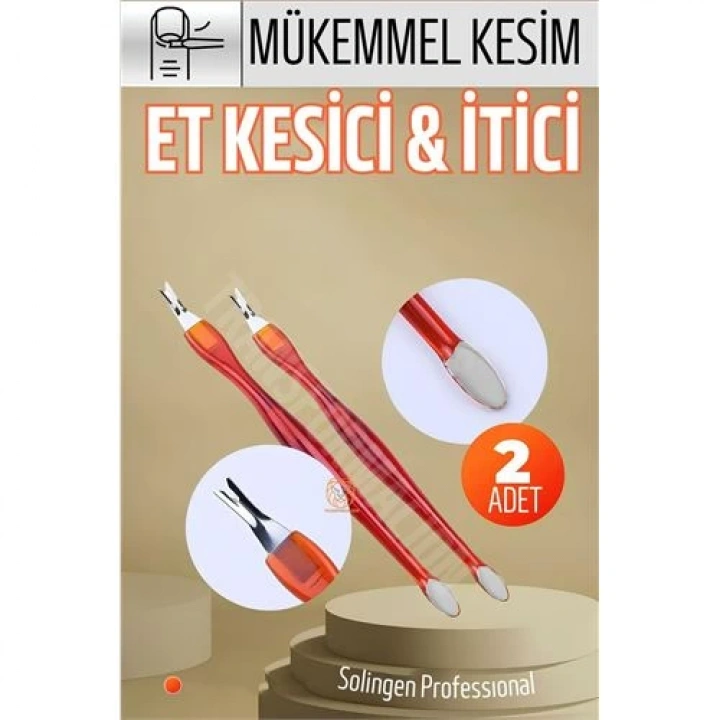 BFS  Ergonomik Tırnak Et Kesici Et İtici 2 ADET Solingen