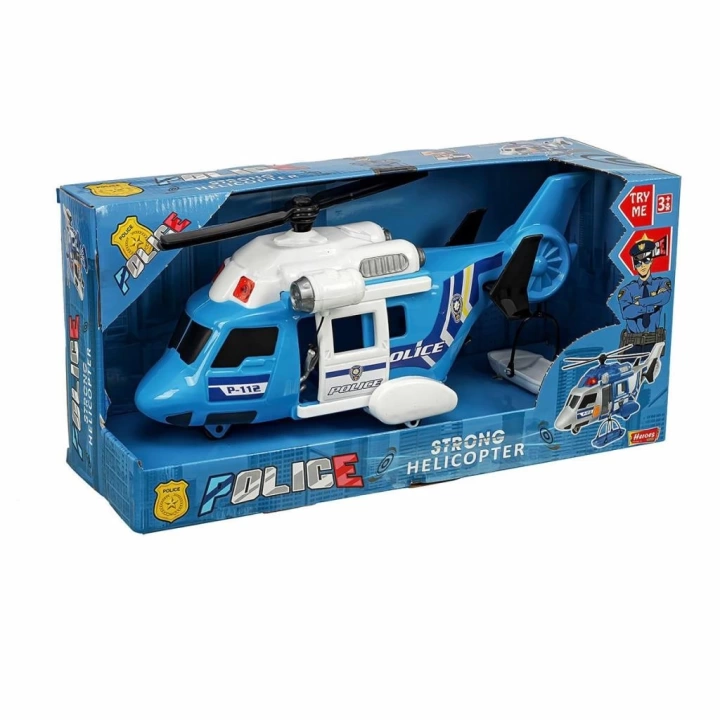 BFS   ERN-2001 Heroes Toys Helikopter Polis Seti - Eren Oyuncak