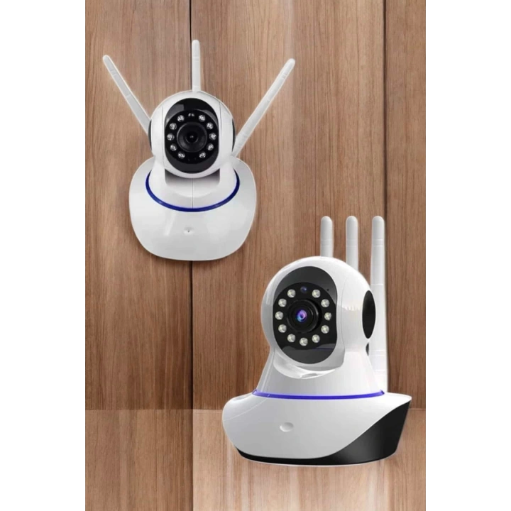 BFS Ev Kamerası Wifi Kamerası Video Kayıt Çift Yönlü Hareket Sensörü Bebek