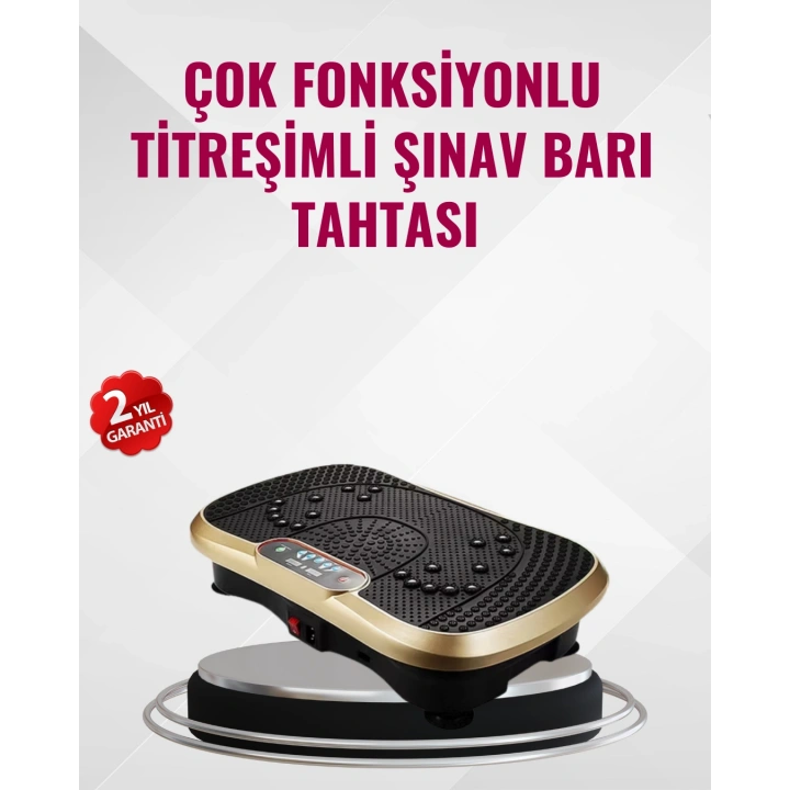 BFS Ev Tipi Titreşimli Spor Aleti Yağ Yakım Destekli Tasarım