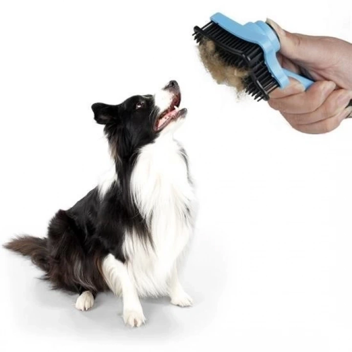 BFS  Evcil Hayvan Kedi Köpek Tüy Toplayıcı Otomatik Tuşlu Pet Tarak