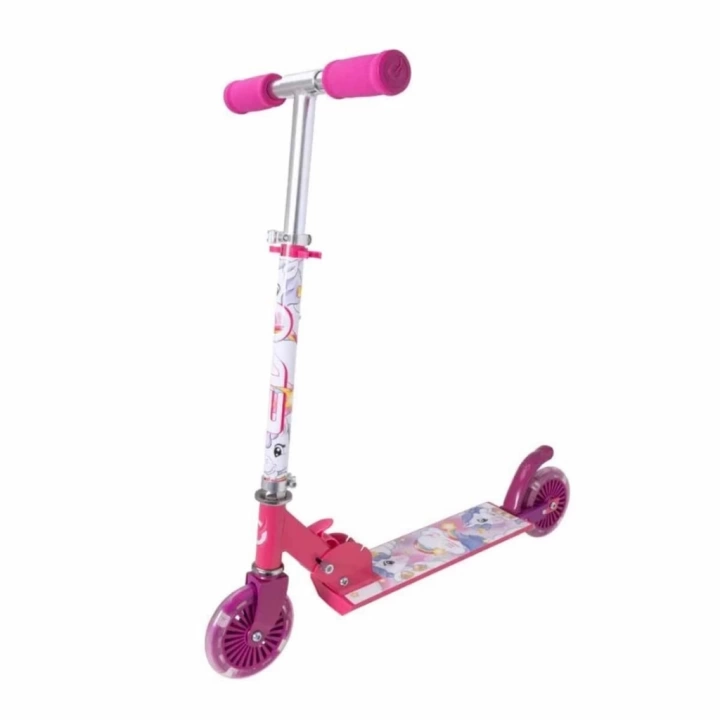 BFS   Evo 2 Tekerlekli Katlanabilir Unicorn Inline Işıklı Scooter