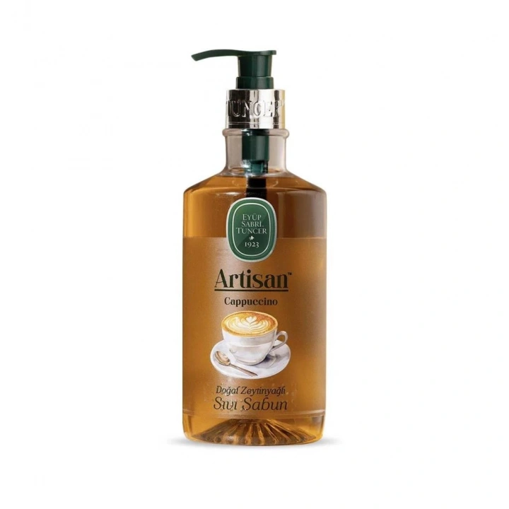 BFS   Eyüp Sabri Tuncer Artisan Doğal Zeytinyağlı Sıvı Sabun 600 ml Cappuccino