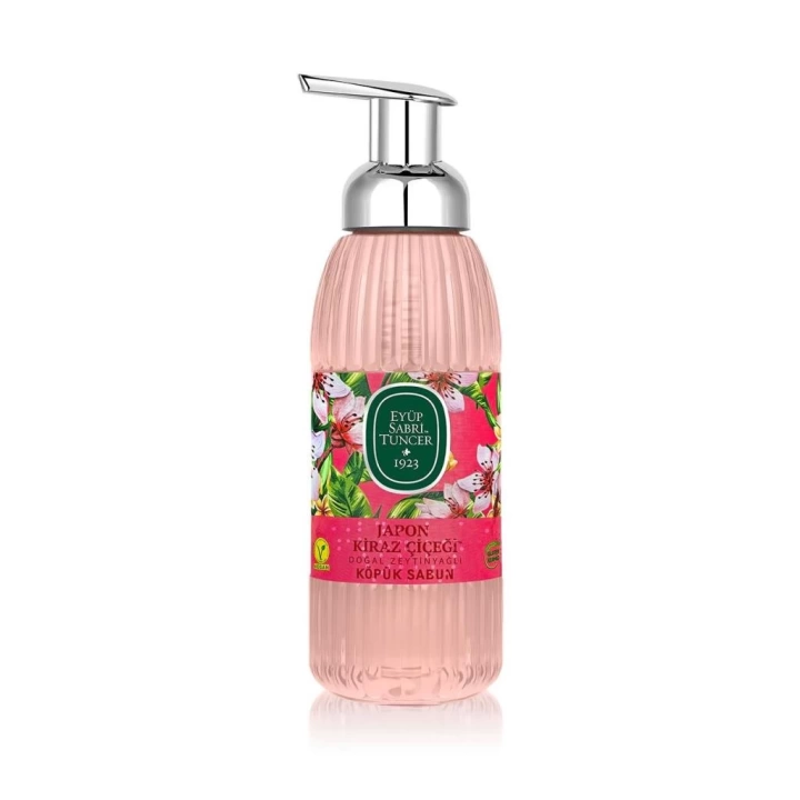 BFS   Eyüp Sabri Tuncer Doğal Zeytinyağlı Köpük Sabun 500 ml Japon Kirazı Çiçeği