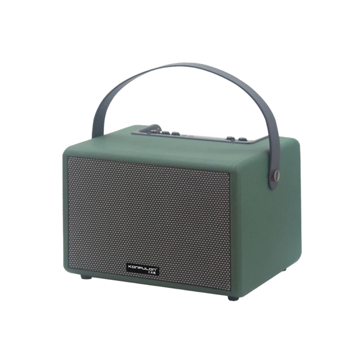 BFS  F31 50W Sürücülü 2 Adet Mikrofonlu BT 5.2 Kablosuz Hoparlör - Yeşil