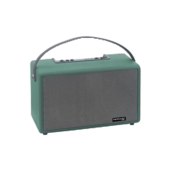 BFS  F32 2x50W Sürücülü 2 Adet Mikrofonlu BT 5.2 Kablosuz Hoparlör - Yeşil