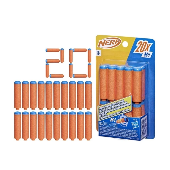 BFS   F8640 Nerf N Serisi Dart 20li Yedek Paket