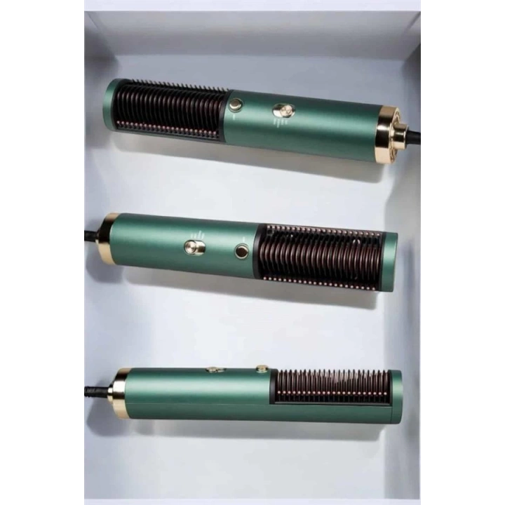 BFS Fön Tarak Saç Düzleştirici Üflemeli Fön Makinesi Sıkı Dişli Taşınabilir