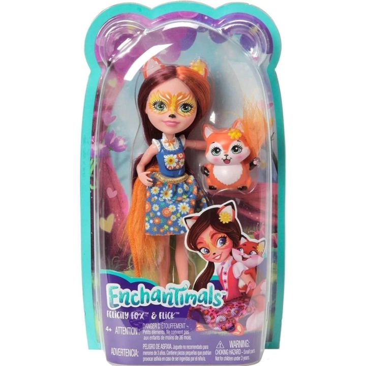 BFS  FRH40 Enchantimals Winsley Wolf ve Trooper