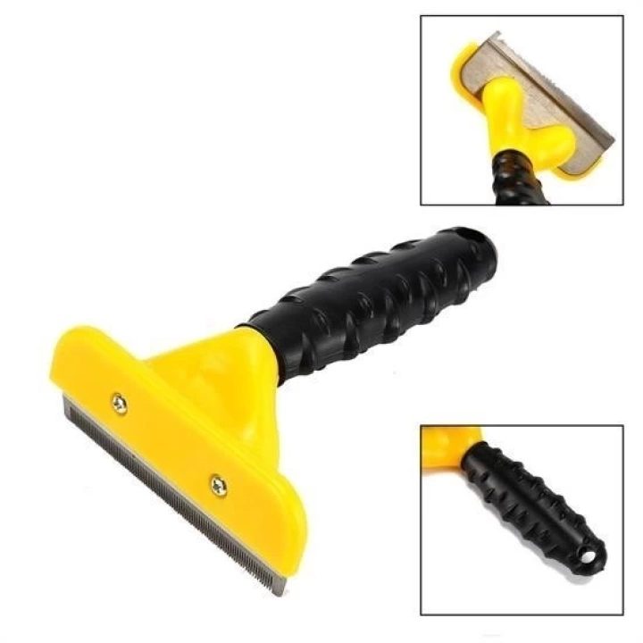 BFS  Fubminator Kedi Köpek Tüy Toplama Tarağı  Kaşıma Aparatı 4,5 Cm