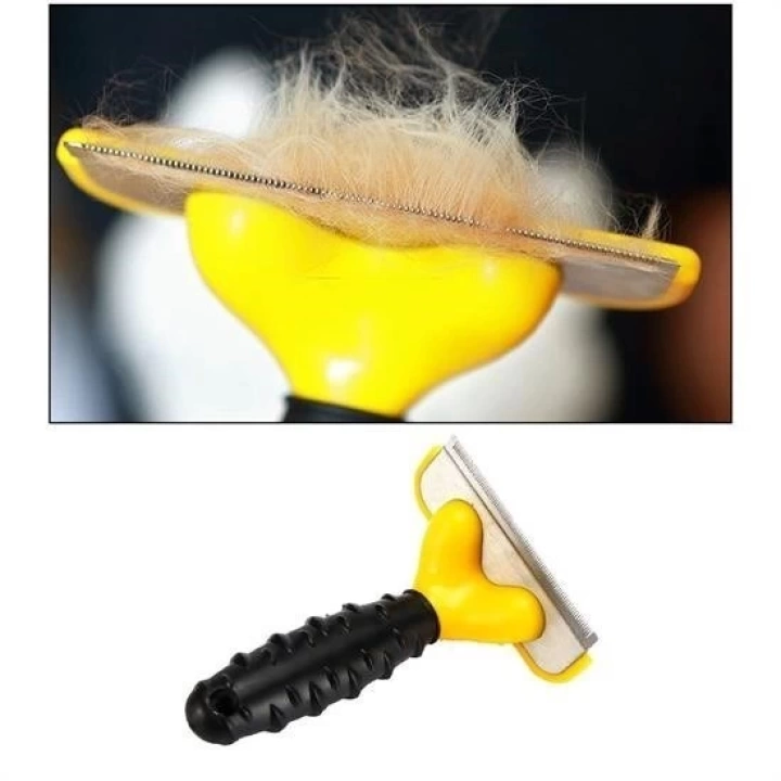 BFS  Fubminator Kedi Köpek Tüy Toplama Tarağı  Kaşıma Aparatı 4,5 Cm