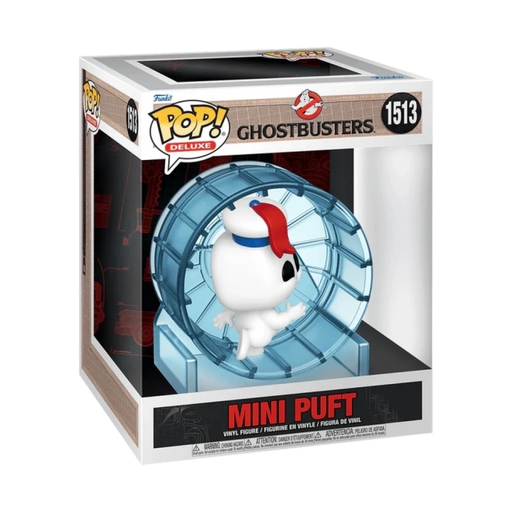 BFS   Funko POP Deluxe Ghostbusters - Mini Puft in Hamster Wheel