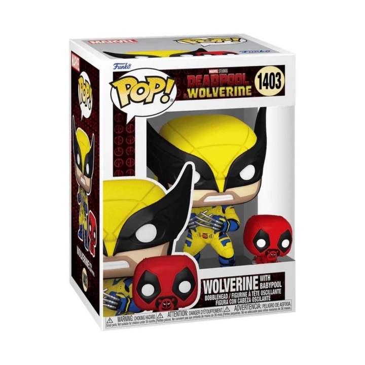 BFS   Funko POP Marvel Deadpool: Wolverine w/ Babypool