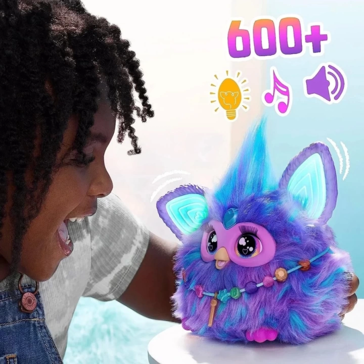 BFS   Furby Mor İnterakti̇f Peluş F6743