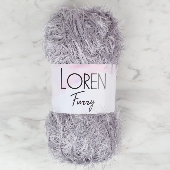 BFS  Furry Gri El Örgü İpi - RF006 - 34045