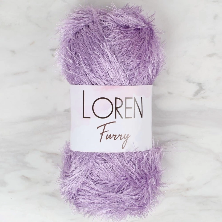BFS  Furry Lila El Örgü İpi - RF009 - 34047