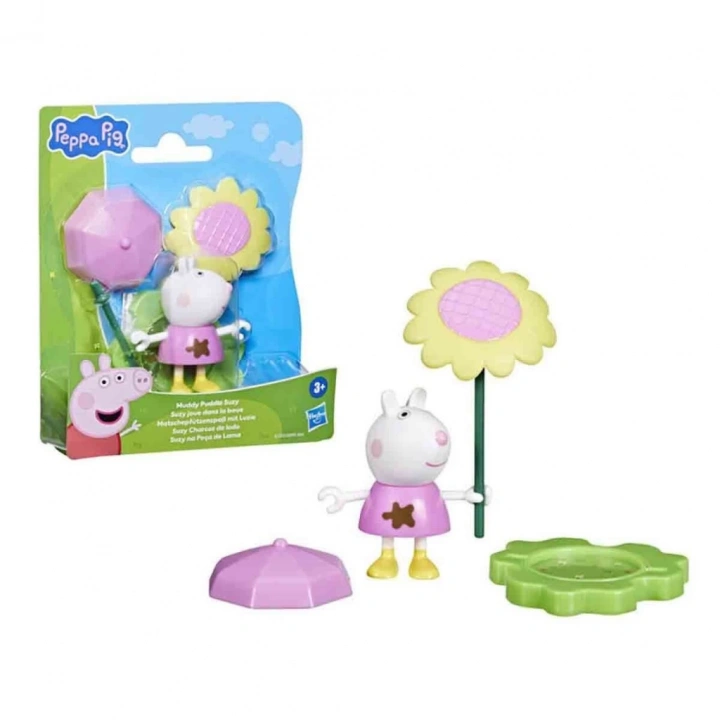 BFS  G0495 Peppa Pig Muddy Puddle Arkadaşlar Tekli Figür +3 yaş