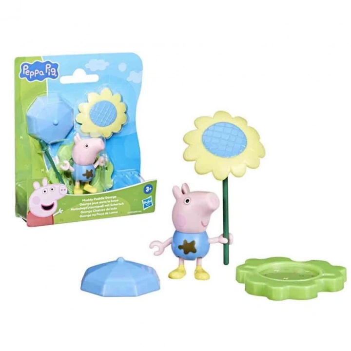BFS  G0495 Peppa Pig Muddy Puddle Arkadaşlar Tekli Figür +3 yaş