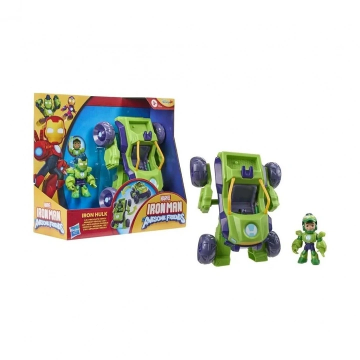 BFS  G1258 Iron Man and his Awesome Friends 2si 1 arada Set