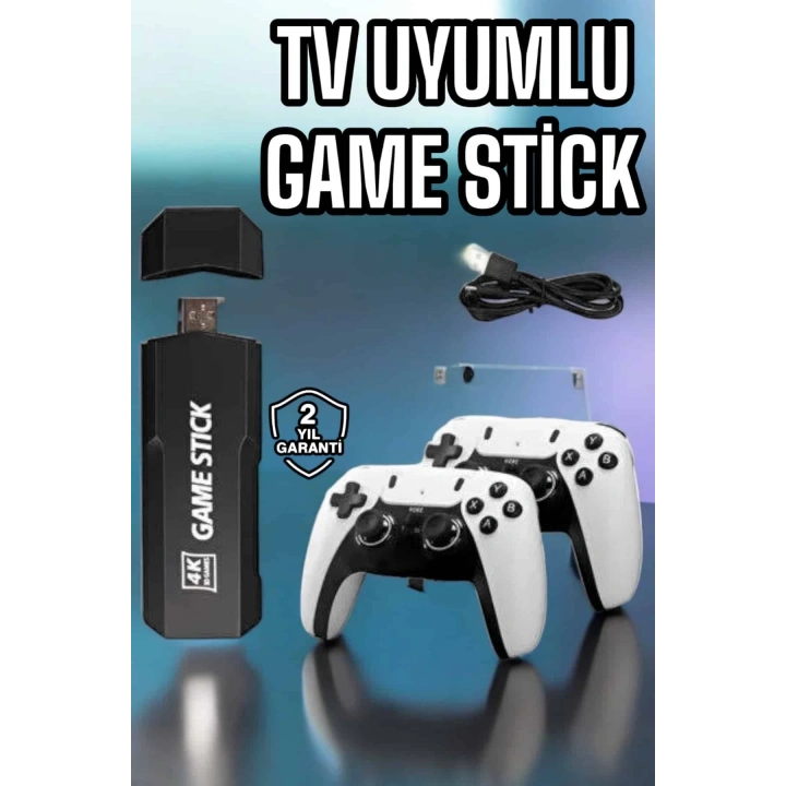 BFS Game Stick Retro 8K ULTRA HD Video Oyun Konsolu Android Tv Özelliği