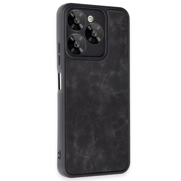 BFS  General Mobile Era 30 Kılıf Aras Deri Kapak - Siyah