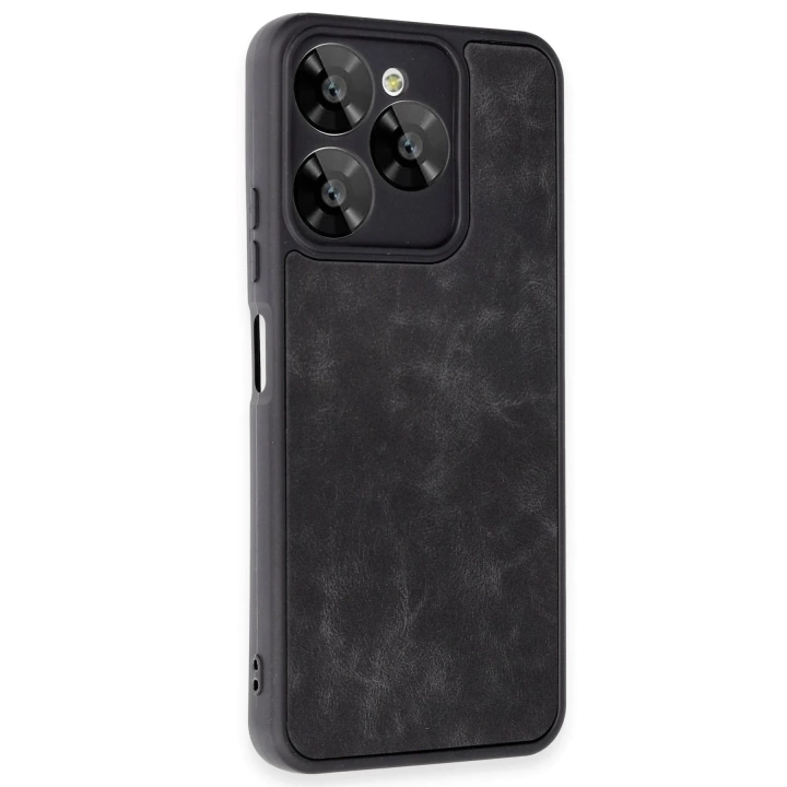 BFS  General Mobile Era 30 Kılıf Aras Deri Kapak - Siyah