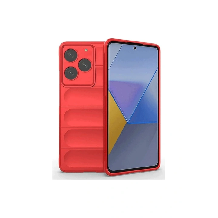 BFS  General Mobile Era 50 Kılıf Optimum Silikon - Kırmızı