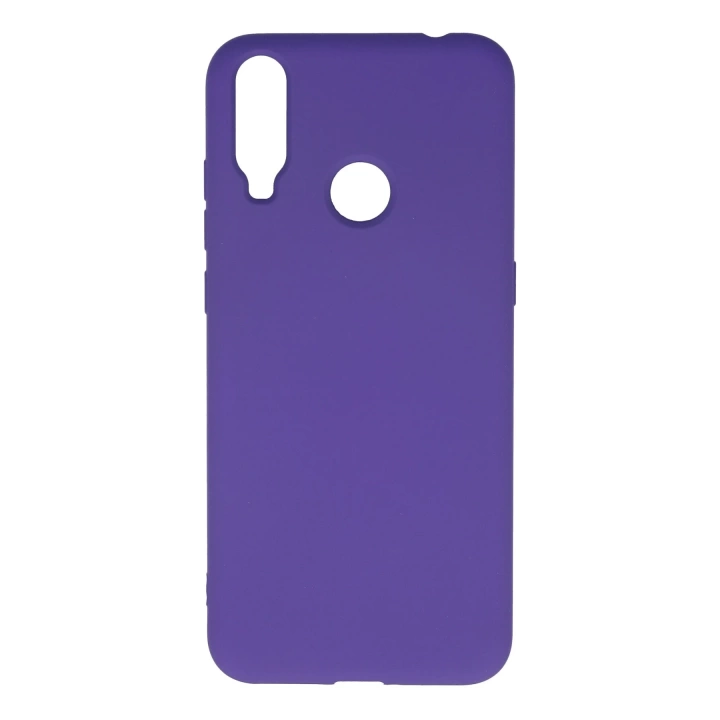 BFS  General Mobile GM 10 Kılıf Nano içi Kadife Silikon - Mor
