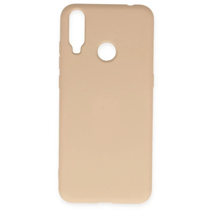 BFS  General Mobile GM 10 Kılıf Nano içi Kadife Silikon - Pudra