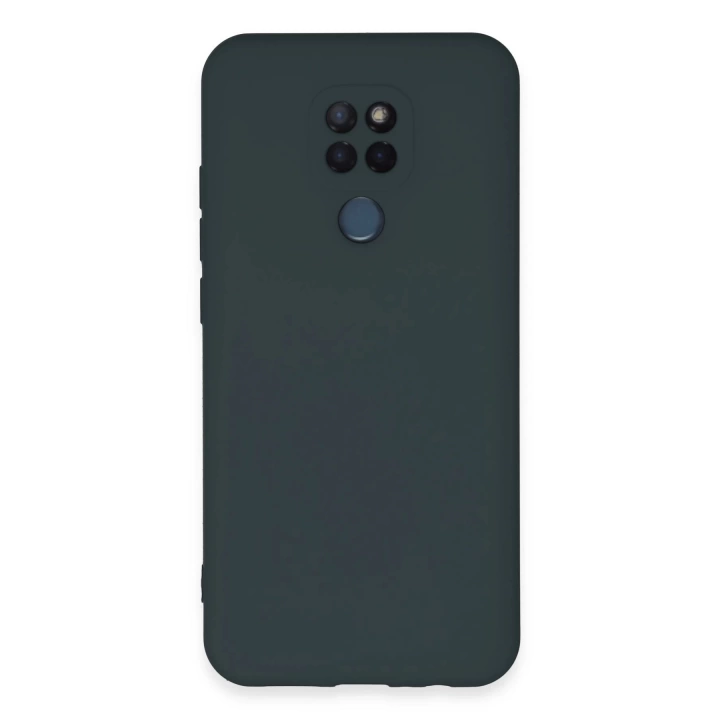 BFS  General Mobile GM 20 Kılıf Nano içi Kadife Silikon - Koyu Yeşil