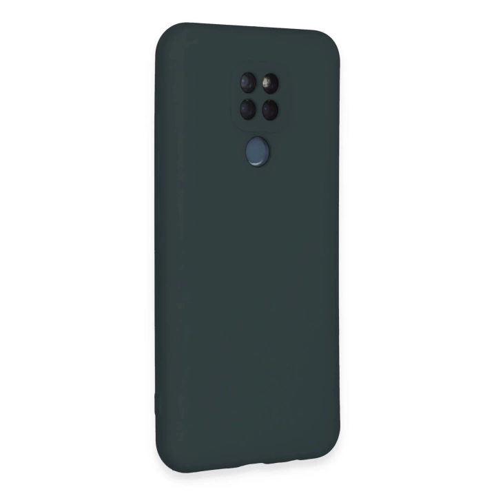 BFS  General Mobile GM 20 Kılıf Nano içi Kadife Silikon - Koyu Yeşil