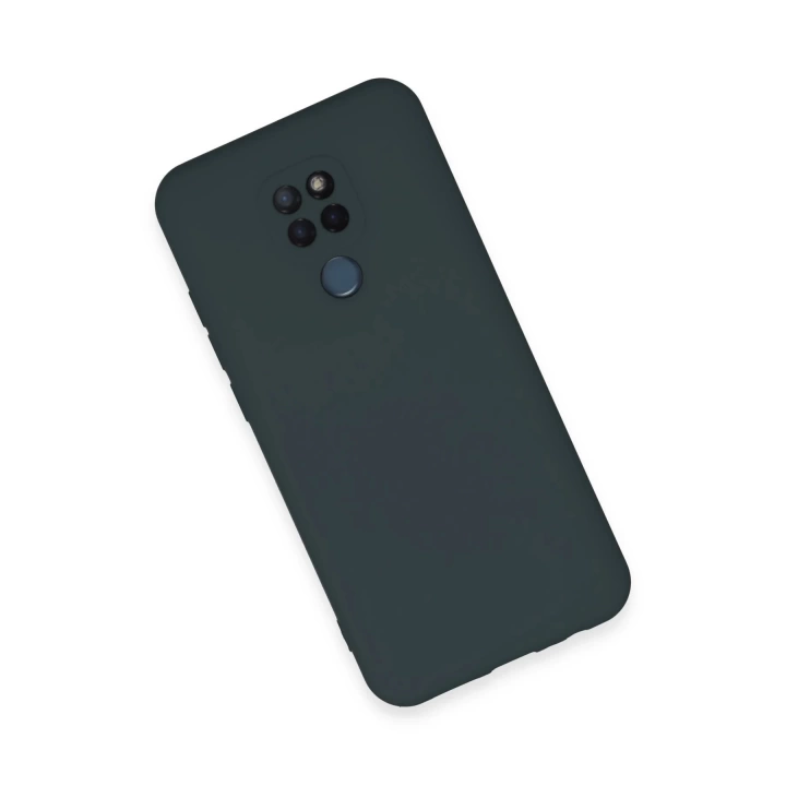 BFS  General Mobile GM 20 Kılıf Nano içi Kadife Silikon - Koyu Yeşil