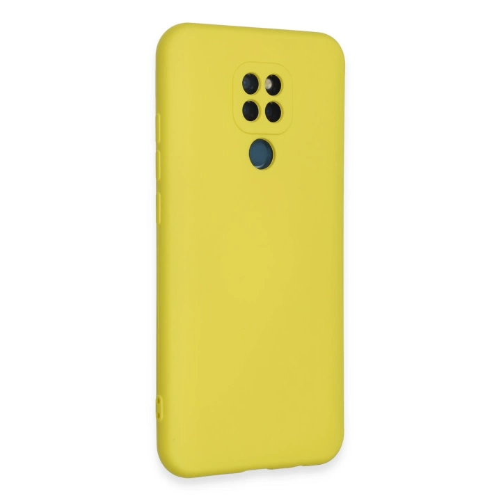BFS  General Mobile GM 20 Kılıf Nano içi Kadife Silikon - Sarı