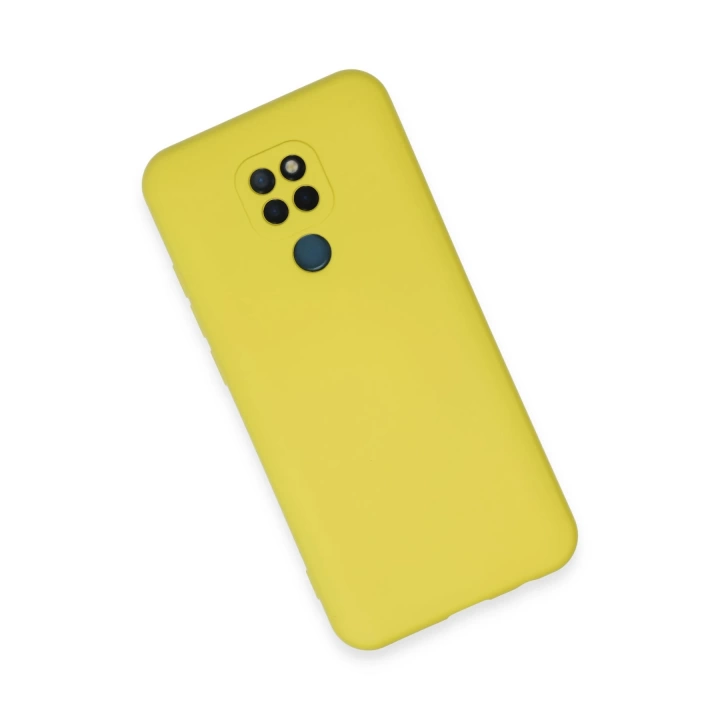 BFS  General Mobile GM 20 Kılıf Nano içi Kadife Silikon - Sarı