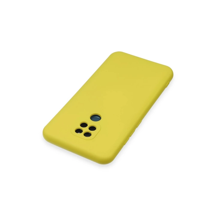BFS  General Mobile GM 20 Kılıf Nano içi Kadife Silikon - Sarı