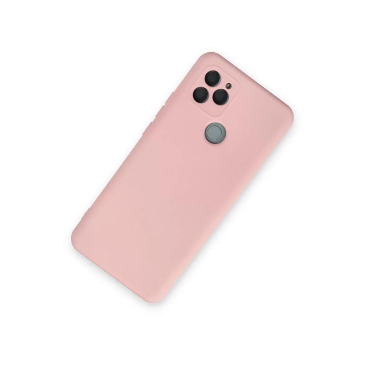 BFS  General Mobile GM 21 Kılıf Nano içi Kadife Silikon - Pudra