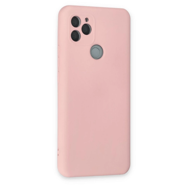 BFS  General Mobile GM 21 Kılıf Nano içi Kadife Silikon - Pudra