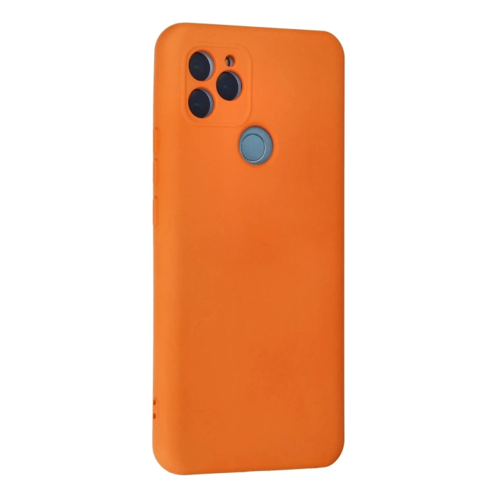 BFS  General Mobile GM 21 Kılıf Nano içi Kadife Silikon - Turuncu