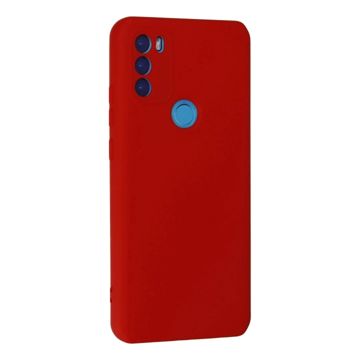 BFS  General Mobile GM 21 Plus Kılıf Nano içi Kadife Silikon - Kırmızı