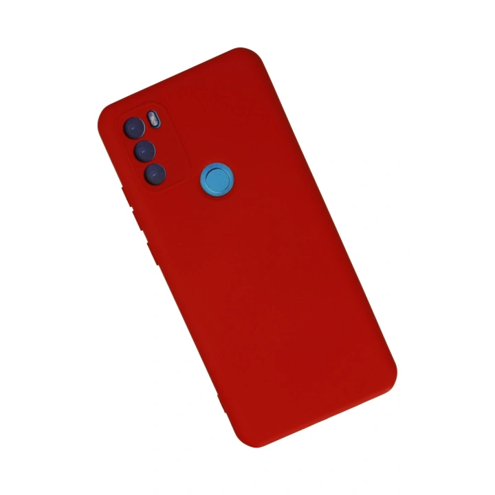 BFS  General Mobile GM 21 Plus Kılıf Nano içi Kadife Silikon - Kırmızı