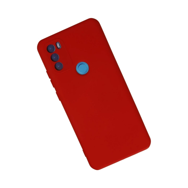 BFS  General Mobile GM 21 Plus Kılıf Nano içi Kadife Silikon - Kırmızı
