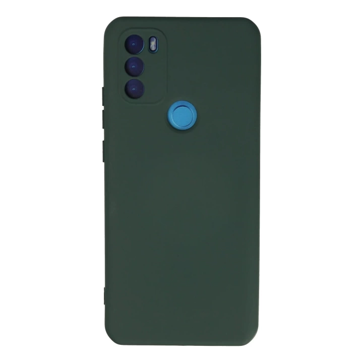 BFS  General Mobile GM 21 Plus Kılıf Nano içi Kadife Silikon - Koyu Yeşil