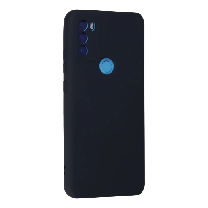 BFS  General Mobile GM 21 Plus Kılıf Nano içi Kadife Silikon - Lacivert