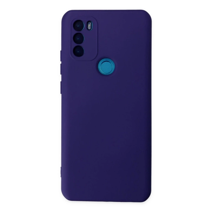 BFS  General Mobile GM 21 Plus Kılıf Nano içi Kadife Silikon - Mor