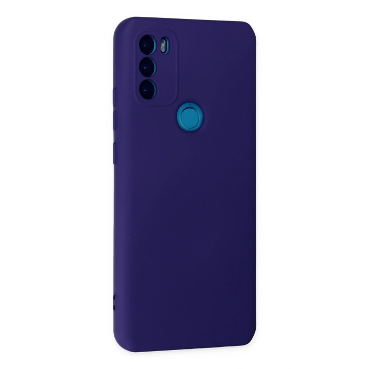 BFS  General Mobile GM 21 Plus Kılıf Nano içi Kadife Silikon - Mor