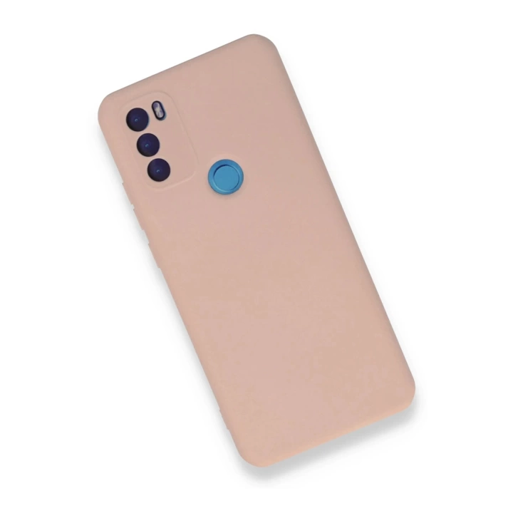 BFS  General Mobile GM 21 Plus Kılıf Nano içi Kadife Silikon - Pudra