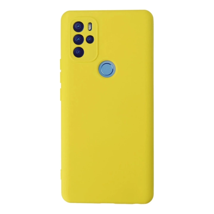 BFS  General Mobile GM 21 Pro Kılıf Nano içi Kadife Silikon - Sarı